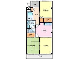 グリーンパーク新舞子の物件間取画像